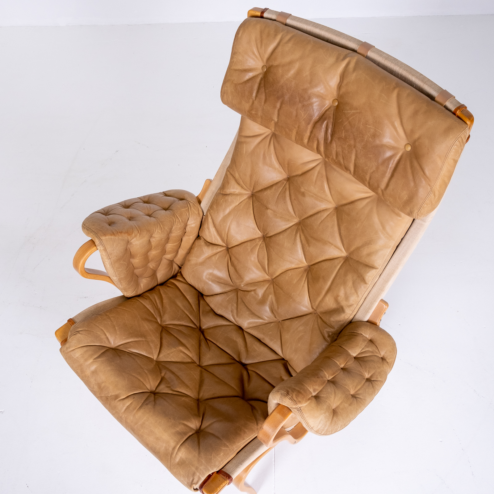 Pernilla 69 Chair By Bruno Mathsson For Dux, 1960s, Sweden 07