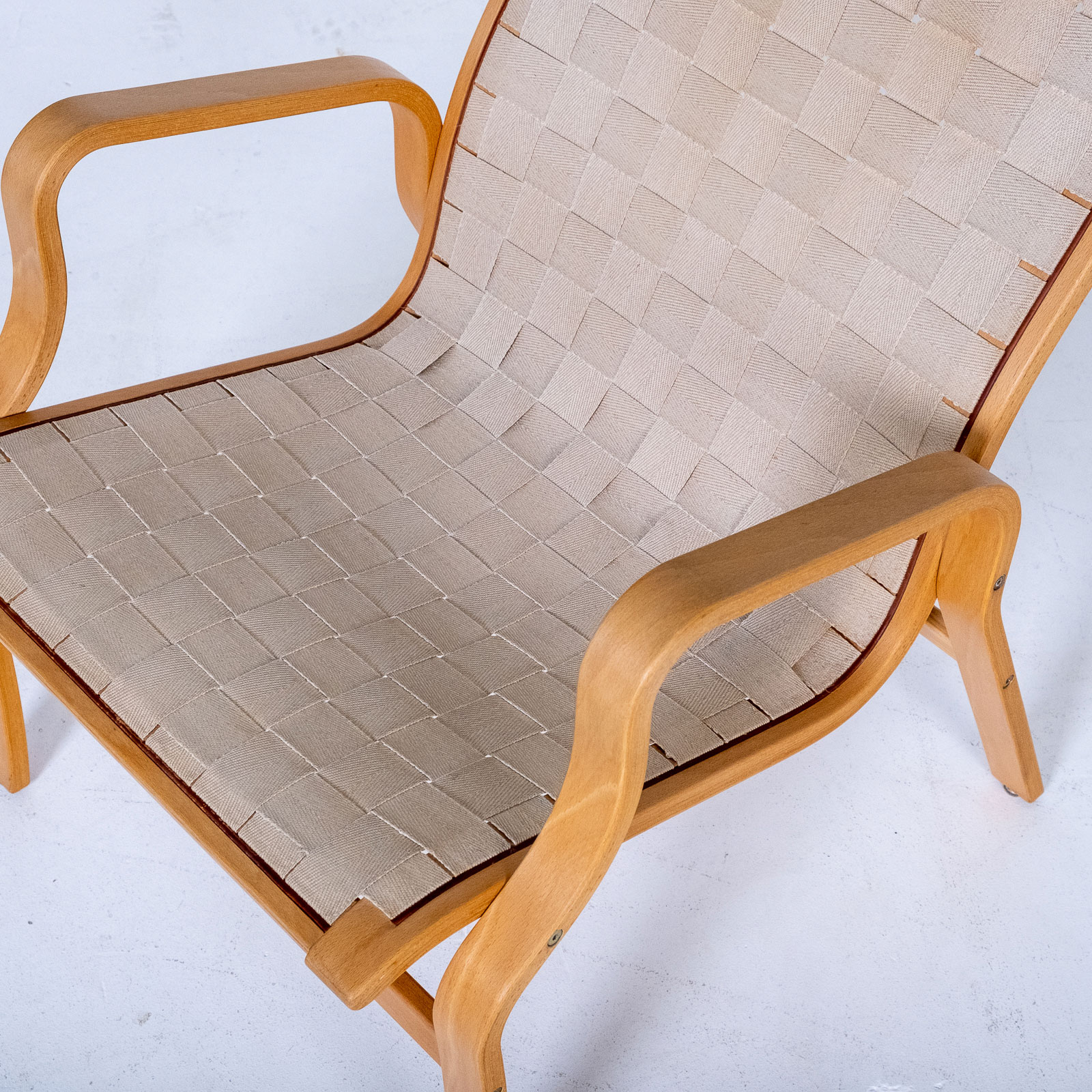 Armchair In The Style Of Bruno Mathsson, 1960s, Sweden1