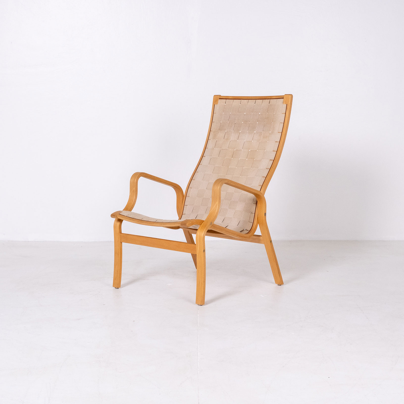 Armchair In The Style Of Bruno Mathsson, 1960s, Sweden4