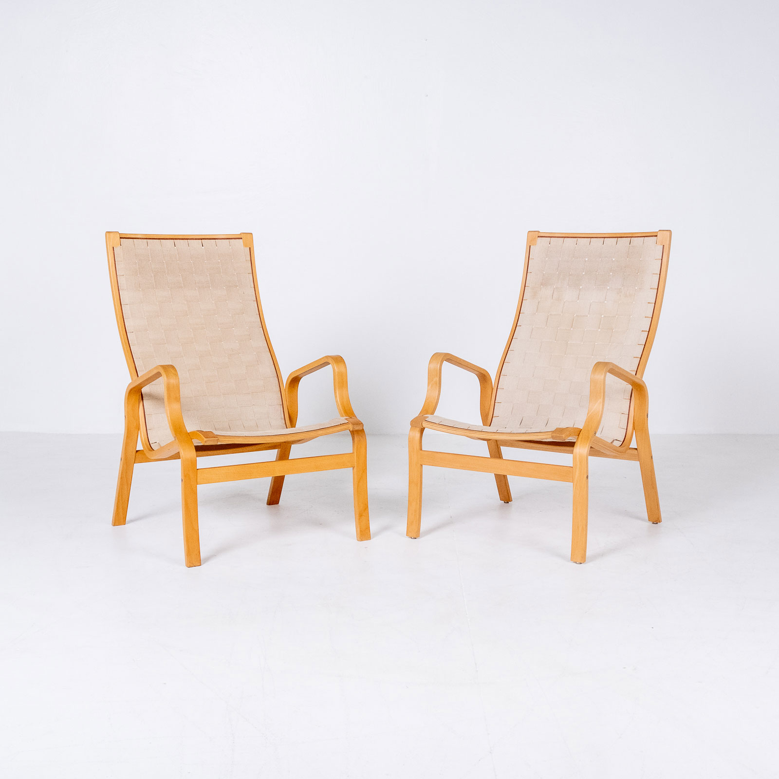 Armchair In The Style Of Bruno Mathsson, 1960s, Sweden6