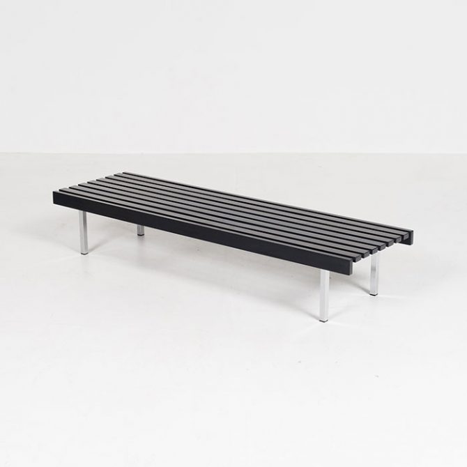 Thumb Slatted Bench By ‘t Spectrum, 1960s, The Netherlands4