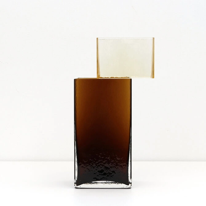 Liam Fleming Graft Vase Brown And Whiskey Thumb