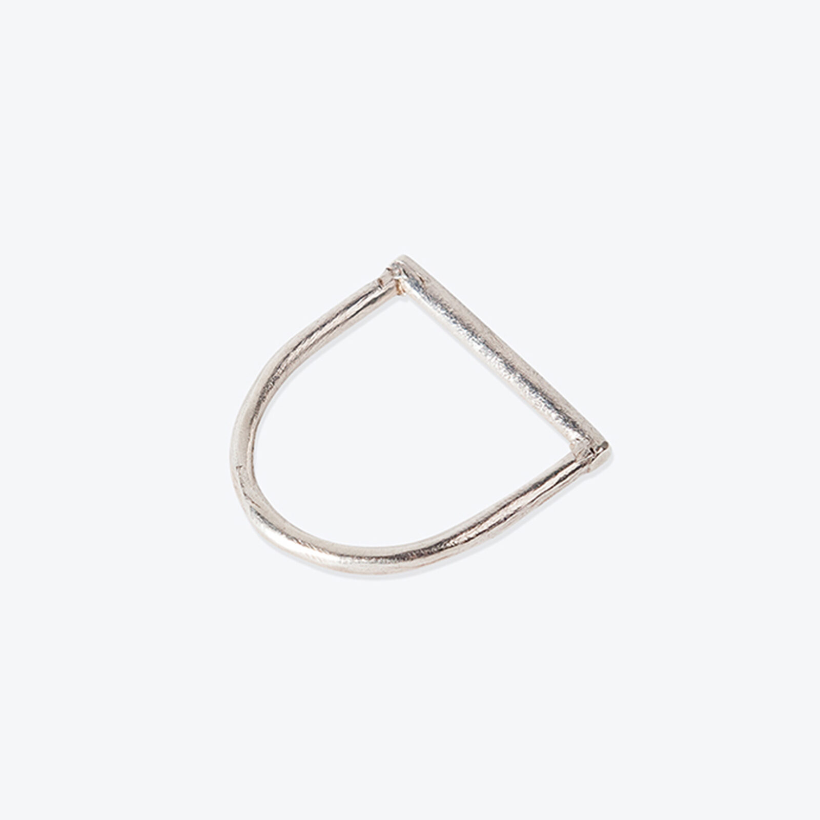 Bar Ring In Sterling Silver By Mld Hero