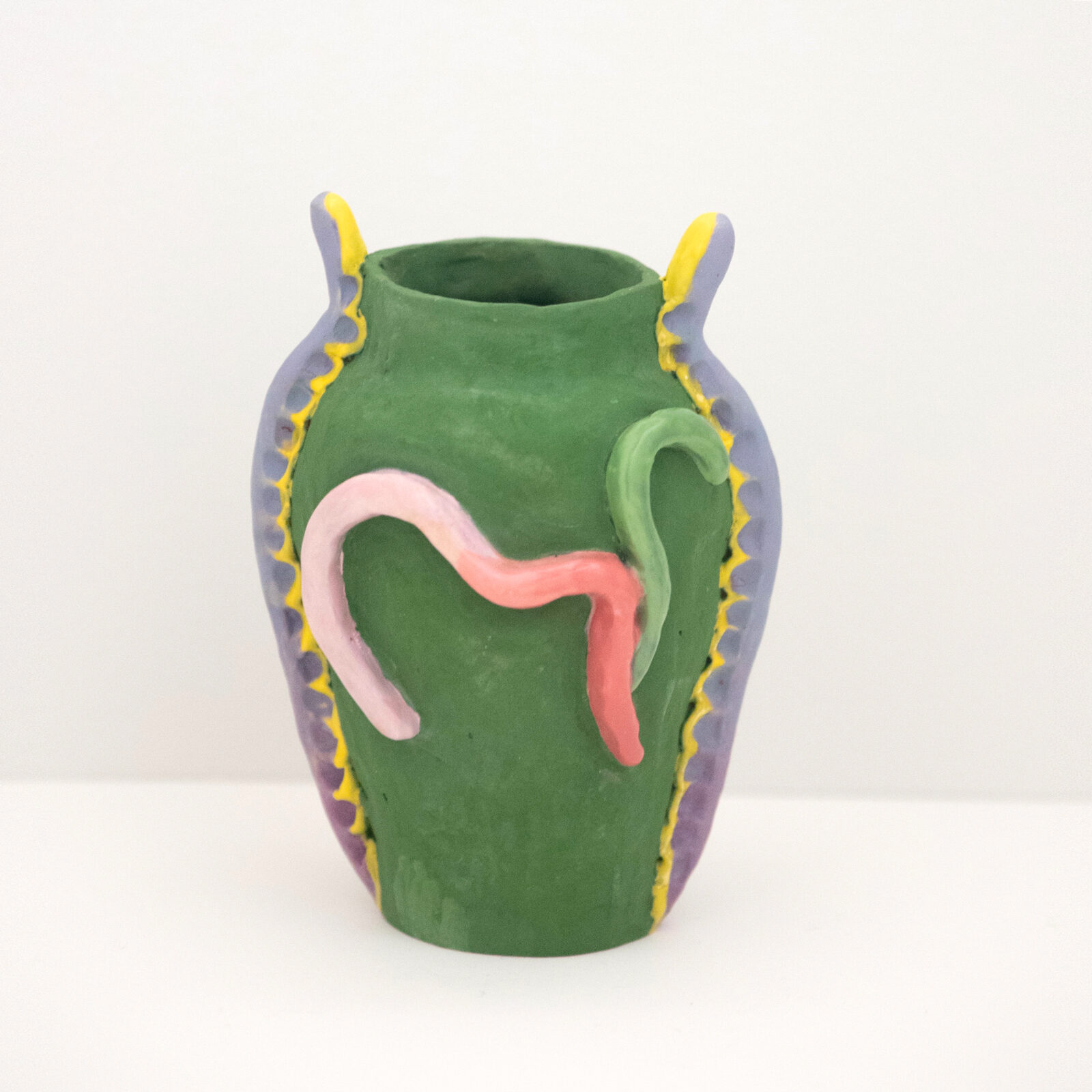 Elizabeth Lewis Lupine Lolly Snake Vase Hero