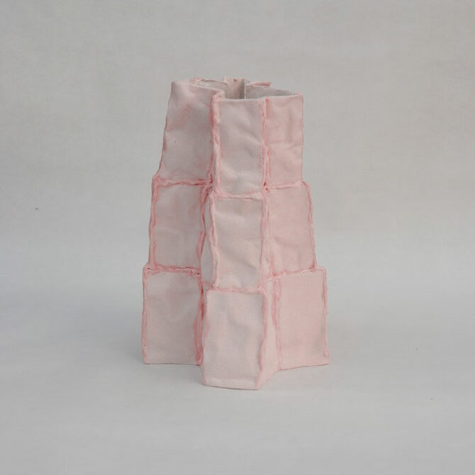 Lucy Tolan Pink Tile Vessel 3 Thumb