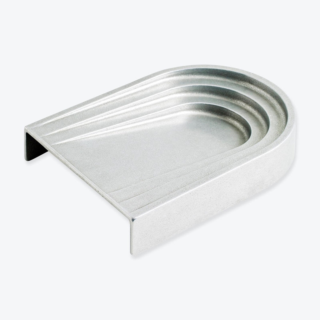 Thoronet Dish In Polished Aluminium By Henry Wilson 01